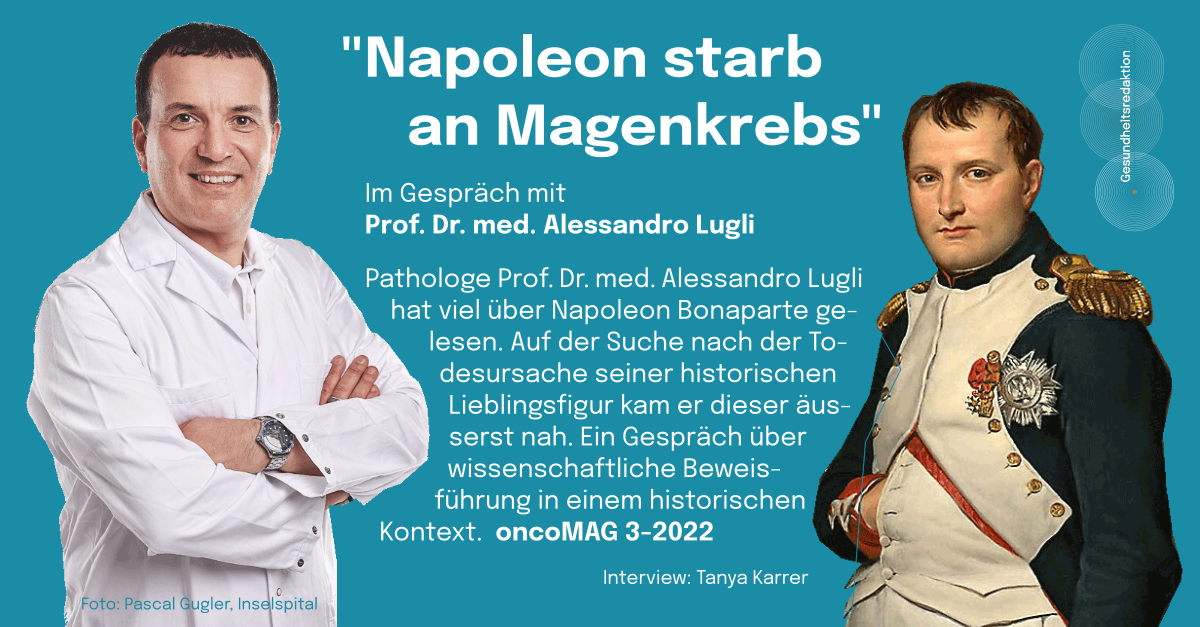 Interview mit Prof. Alessandro Lugli über Napoleons Magenkrebs
