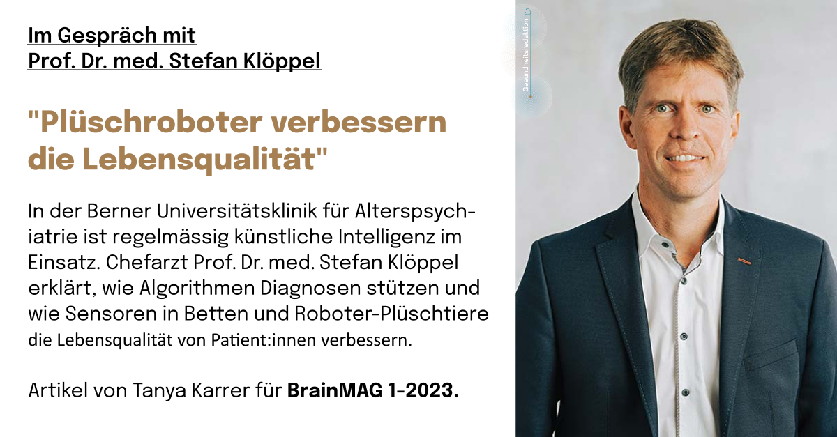 Interview mit Prof. Dr. med. Stefan Klöppel
